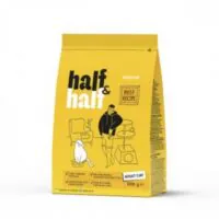 Half&Half Cat с говядиной, сухой корм для взрослых кошек, 300 г
