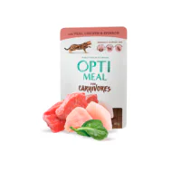 Optimeal Junior для котят с курицей