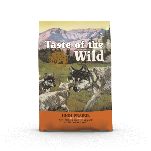 Taste of the Wild High Prairie Puppy, бизон с олениной, 12,2 кг