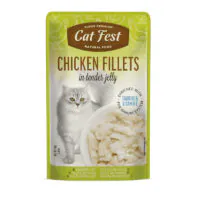 Cat Fest, филе курицы, в желе, 70 г