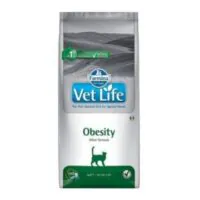 Farmina Vet Life Obesity, лечебная диета для кошек, 2 кг