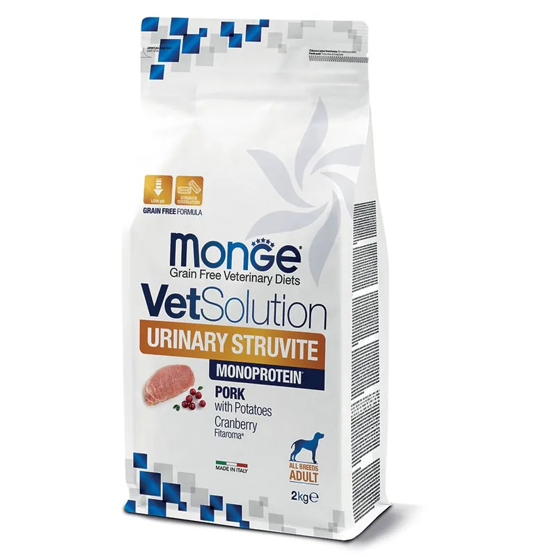 Monge Vetsolution Urinary Struvite Dog, 2 кг