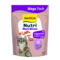Gimcat Nutri Bites Malt Bites с солодом, лакомство для кошек, 425 г